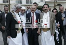 صور علي عبدالله صالح بعد خروجه من العملية