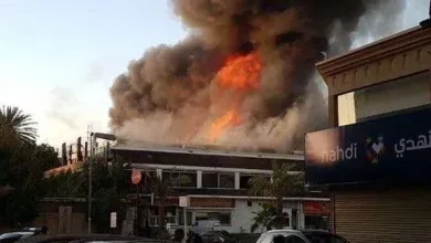 Db93JJwXcAAIGO0 jpg | صور حريق جده اليوم الأحد 13 شعبان 1439هـ في مركز حماده