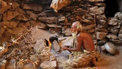 صعالف jpg | وفاة الشيخ صعالف من أبناء سقطرى عاش في إحدى كهوف الجزيرة