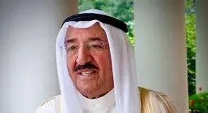 نواف الأحمد يشكر رئيس امريكا"ترامب "لإرسال طائرة حربية لنقل أمير الكويت
