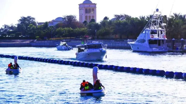 توافد كبير من الأنشطة السياحية والترفيهية على طول ساحل مدينة الملك عبد الله