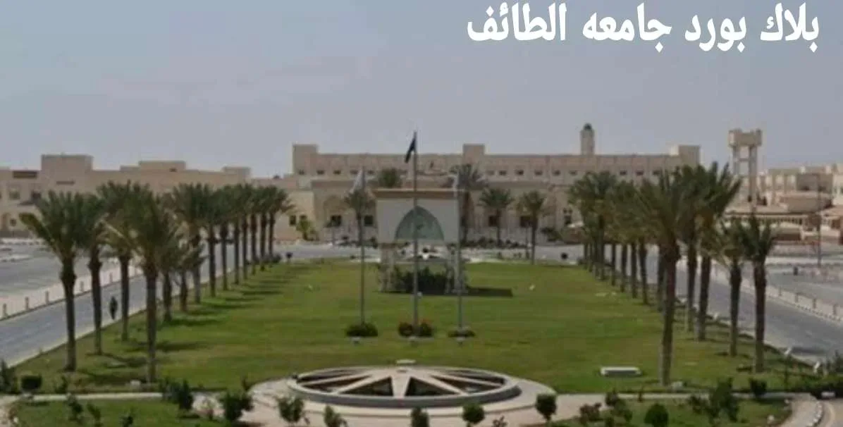 بلاك بورد جامعة الطائف تسجيل الدخول 1447