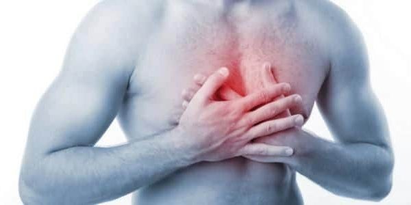 ألم في المعدة والصدر والظهر