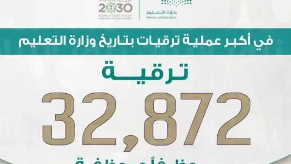 تفاصيل ترقيات التعليم 1443 في السعودية