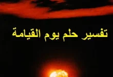 رؤية أهوال يوم القيامة في المنام