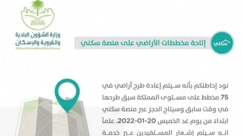 تفاصيل إتاحة مخططات سكني الجديدة