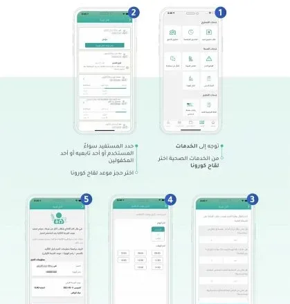 خطوات حجز موعد لقاح كورونا جامعة الملك