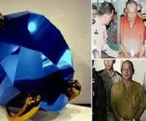 ما هى قصة الماسة الزرقاء ؟