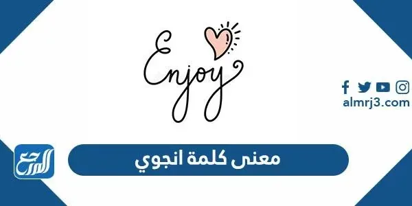 معنى كلمة انجوي