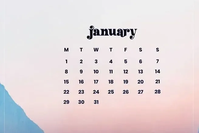 الأشهر الميلادية