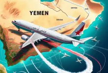 ما حقيقة انحراف الطائرة اليمنية رقم LY609 عن مسارها اختفاء طائرة يمنية