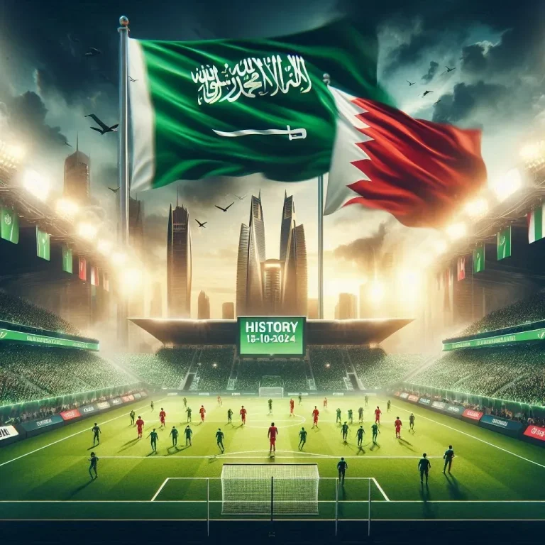 مباراة السعودية والبحرين