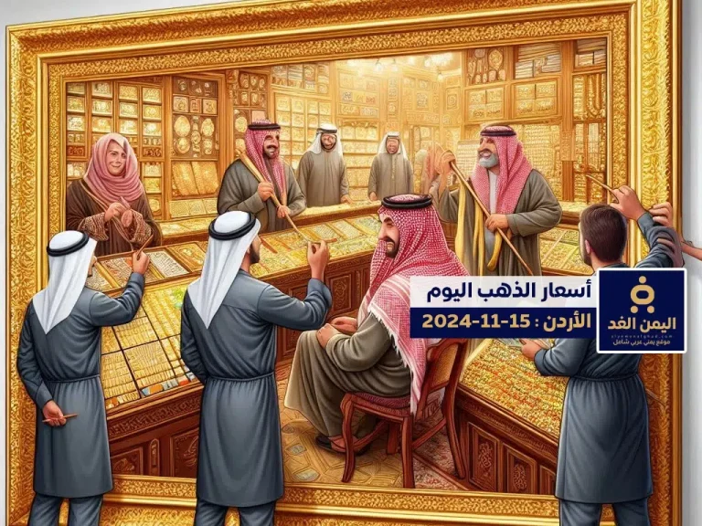 أسعار الذهب في الأردن 15 نوفمبر 2024