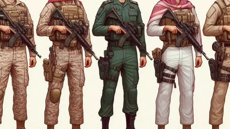 أنواع البدل العسكرية https://alyemenalghad.news/?p=44668السعودية 1446 - 2025 الملابس البدلات العسكرية