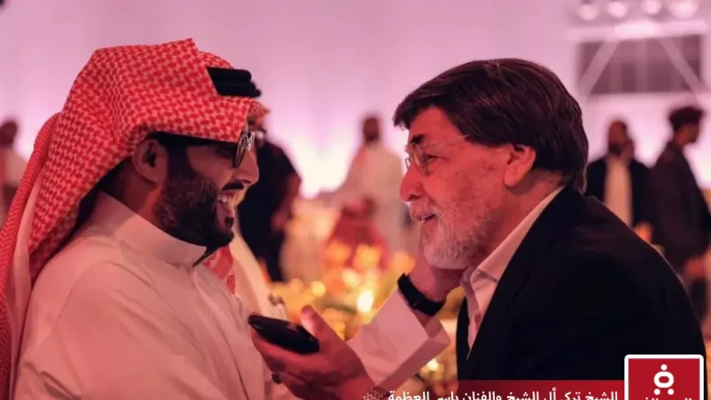 عودة برنامج مرايا بتقديم الفنان ياسر العظمة بعد صورة مع الشيخ تري آل الشيخ