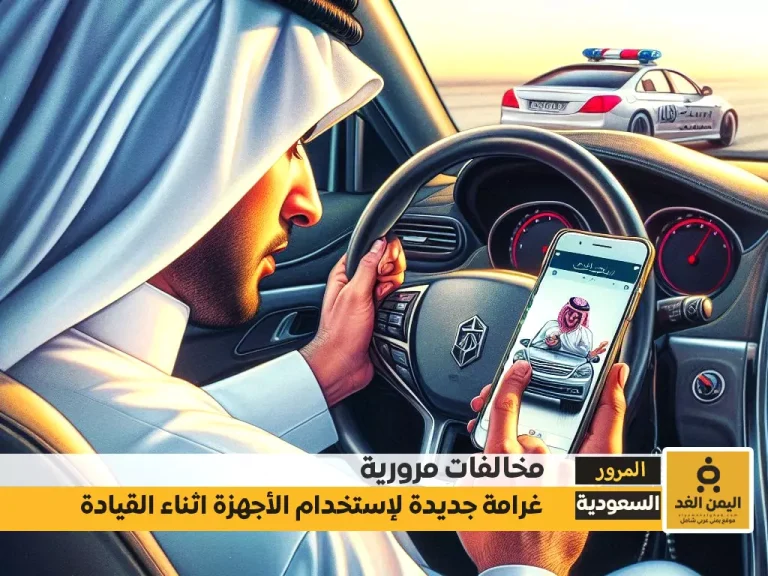 غرامة إستخدام الجهاز المحمول
