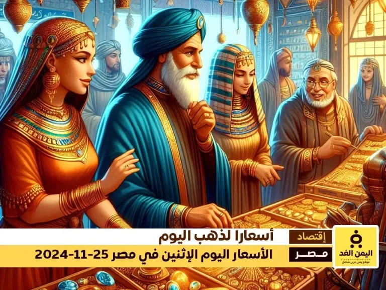 أسعار الذهب اليوم في مصر 25-11-2024