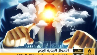 حالة الطقس اليوم