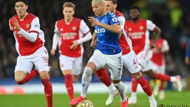 مباراة أرسنال ضد إيفرتون