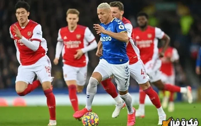 مباراة أرسنال ضد إيفرتون