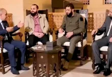 لقاء أحمد الشرع "ابو محمد الجولاني" مع رئيس الحكومة محمد الجلالي
