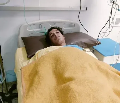 إسلام معوض في المستشفى