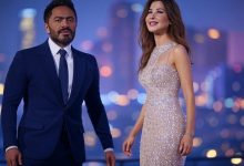 الفنان تامر حسني والفنانة نانسي