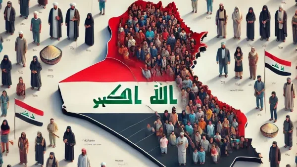 كم عدد سكان العراق 2025 السنة والشيعة والتوزيع الديموغرافي