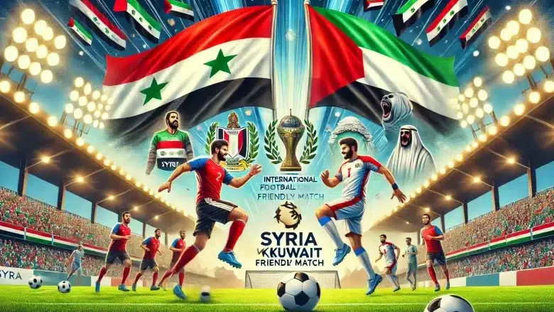 مباراة سوريا والكويت الودية