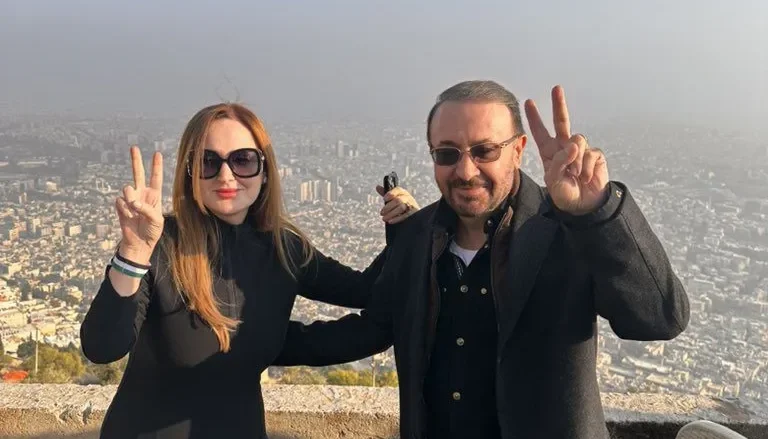 زوجة فيصل القاسم