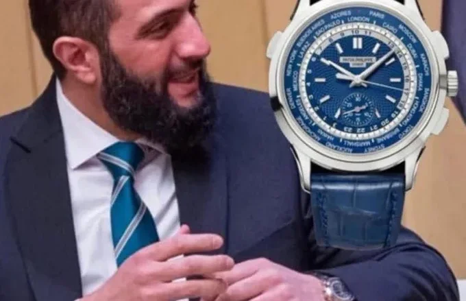 ساعة أحمد الشرع