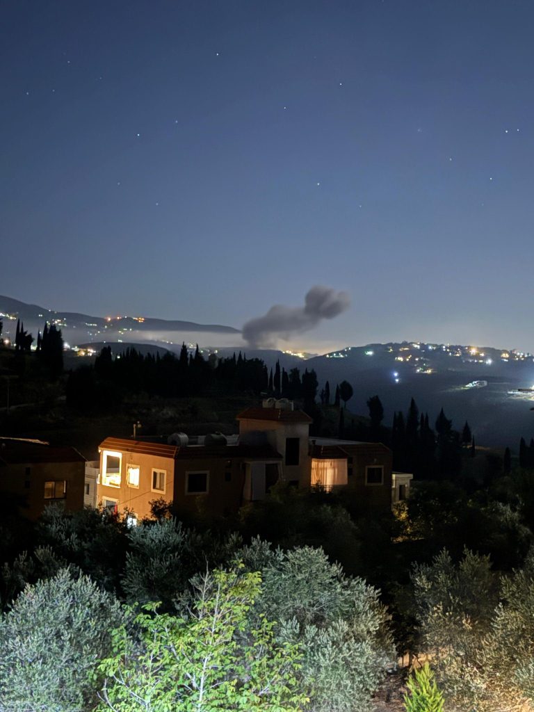 غارات إسرائيلية على لبنان
