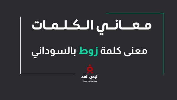 معنى كلمة زوط بالمعجم العربي معاني الكلمات السعودية – السودانية