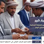 إنهيار للريال اليمني