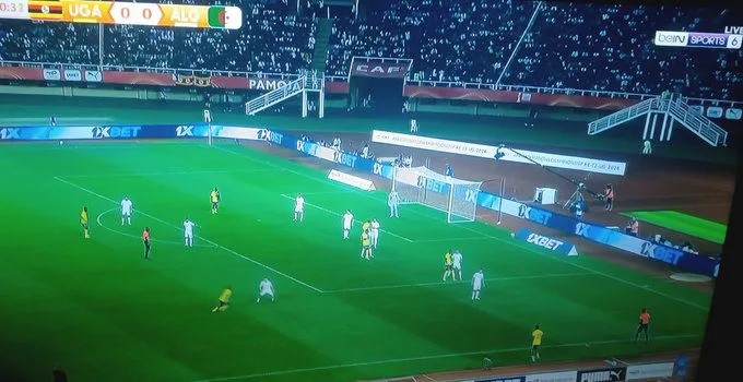 مباراة أوغندا ضد الجزائر