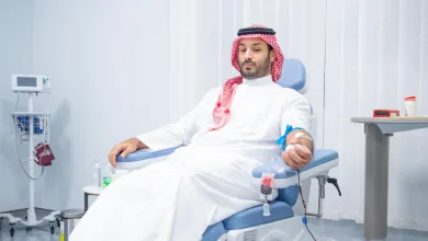 الأمير محمد بن سلمان يتبرع بالدم