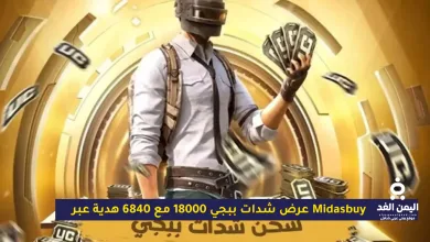 شدات ببجي 18000
