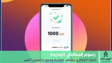 رسوم إنستاباي الجديدة