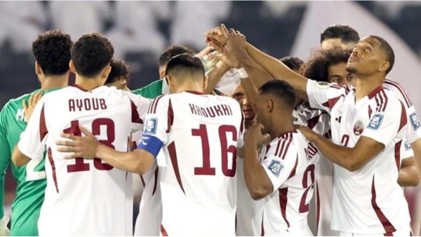 نتيجة مباراة قطر والإمارات