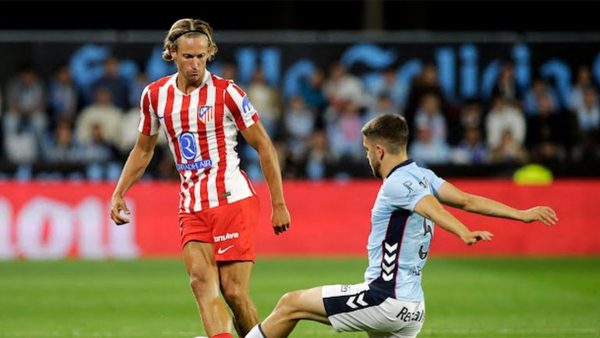 نتيجة مباراة أتلتيكو مدريد وسيلتا فيجو اليوم 5 أكتوبر 2025 – هدف مبكر يحسم الشوط الأول