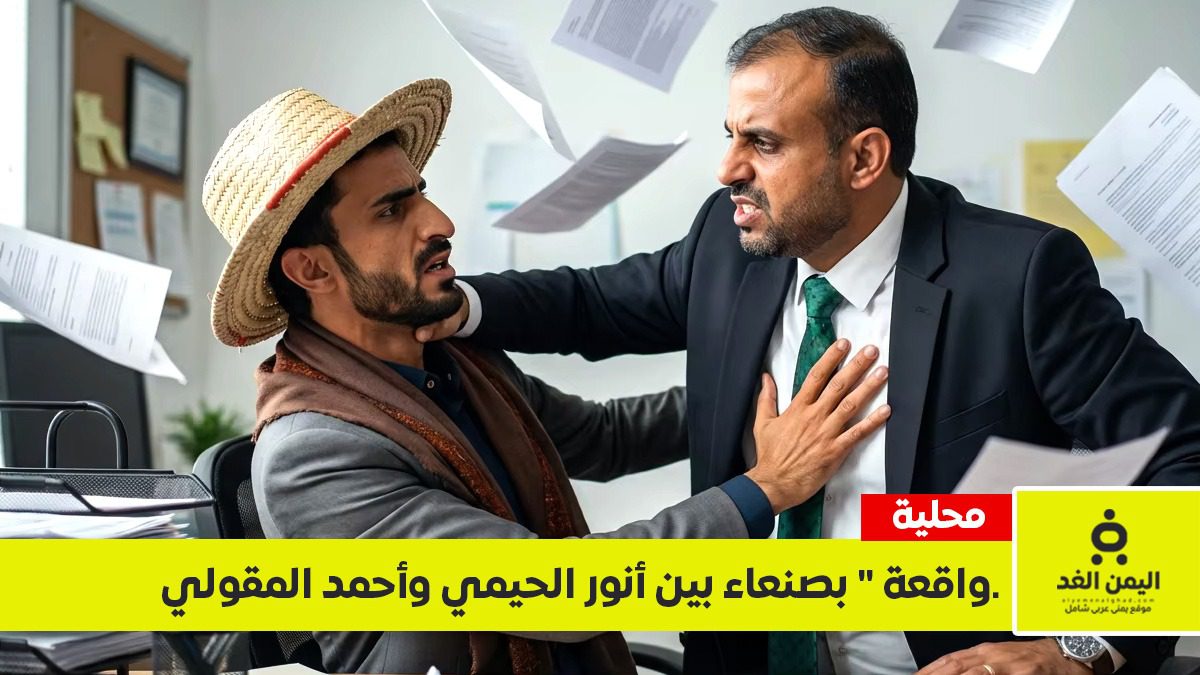 واقعة الغرفة التجارية بصنعاء.. “أنور الحيمي” يتحدث عن اعتداء غادر و”المقولي” يكشف كواليس الاستفزاز ومساعي الصلح