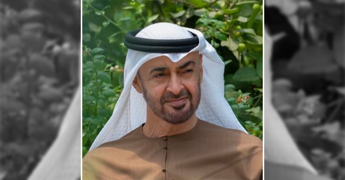 بعد شائعة وفاة رئيس دوله الامارات محمد بن زايد ظهورة عبر حسابه تويتر إكس